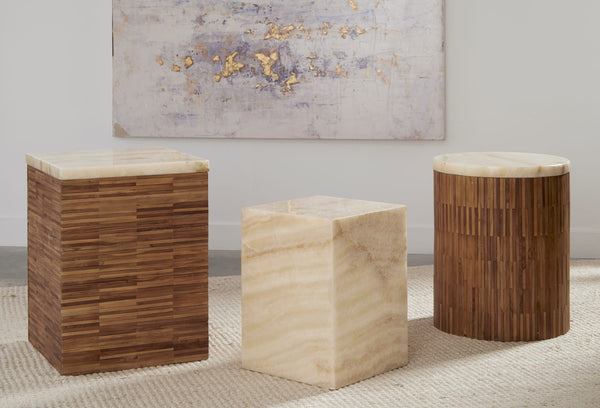 Onyx Square Onyx End Table alternate view