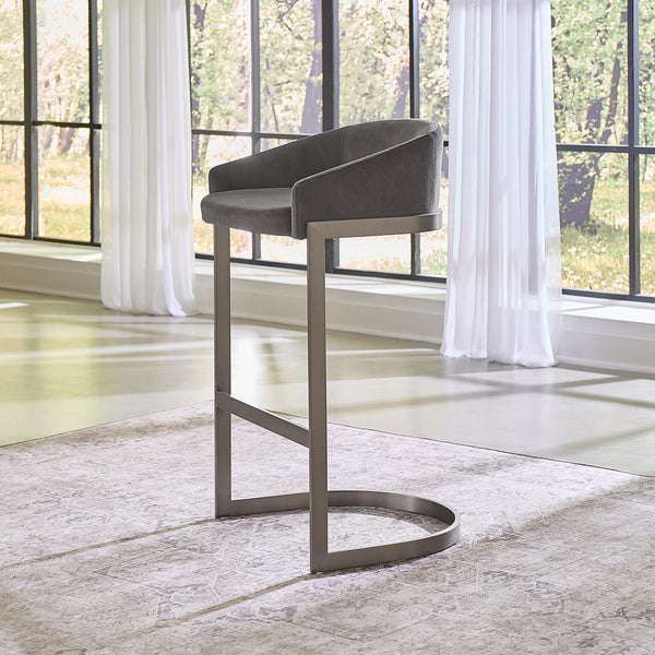Ashi Bar Stool in Mocha alternate view