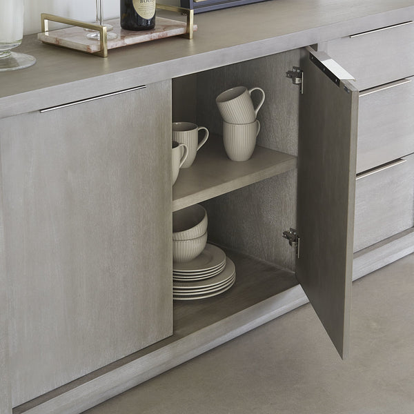 Ashi Three-Drawer Sideboard in Mineral alternate view