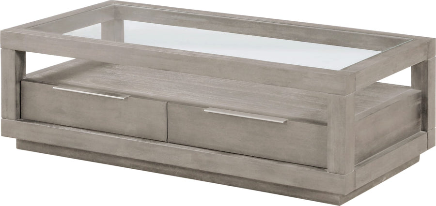 Ashley Two-Drawer Coffee Table in Mineral - View 5