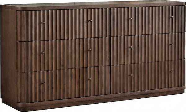 Pierson Fluted Dresser - Chocolate Mousse alternate view