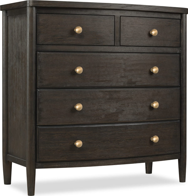 Ridgewood Five Drawer Small Chest in Yin