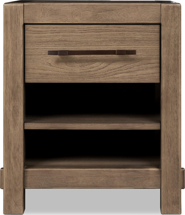 Rosewood 1 Drw Nightstand - Hrvst Wood