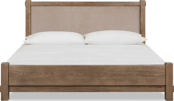 Rosewood Queen Bed - Bn/Hrvst Wd alternate view