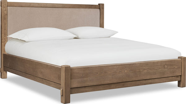 Rosewood Queen Bed - Bn/Hrvst Wd - View 3