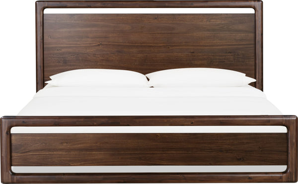 Sterling Acacia Wood Platform Bed in Brown Spice alternate view