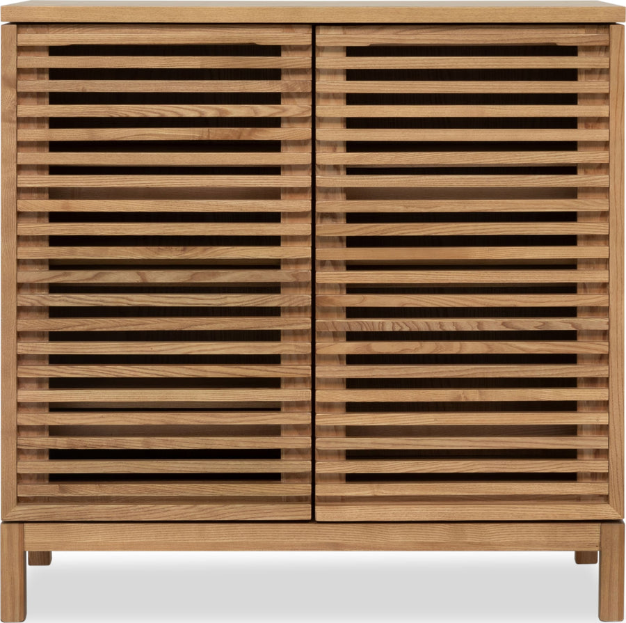 Thornton Bar Cabinet - Flaxen