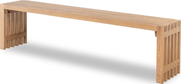 Thornton Dining Bench - Flaxen alternate view