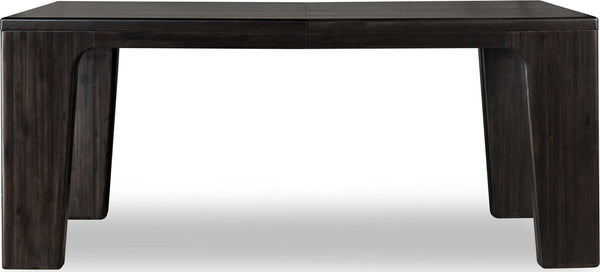 Zermatt Extendable Acacia Wood Dining Table in Jaguar - View 3