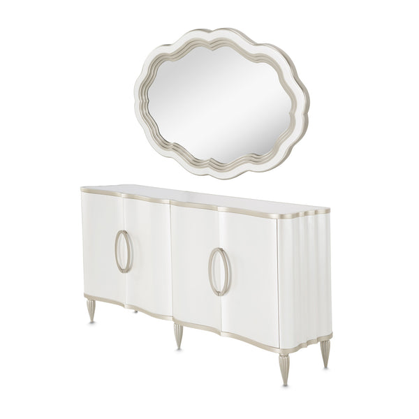 London Place Sideboard with mirror alternate view