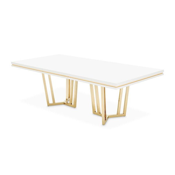Golden Palm Rectangular Dining Table
