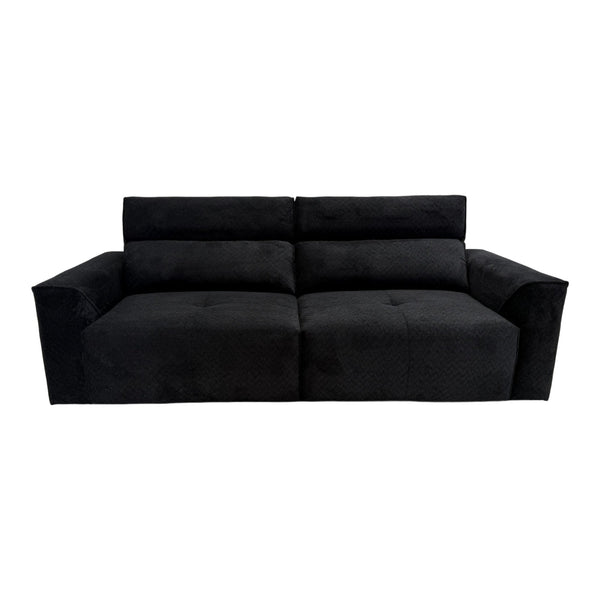Halden Wall-Hugger Power Reclining Sofa in Black