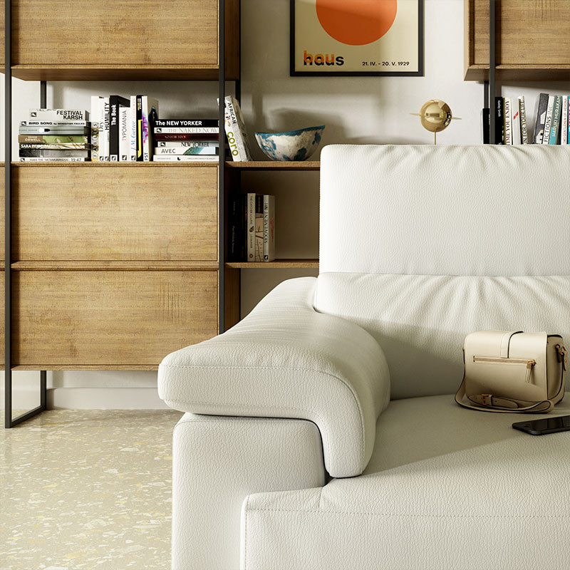 Brama Dual Power Reclining Sofa By Natuzzi Complete Room