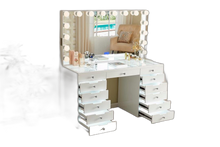LR-003 vanity with drawers open, background removed
