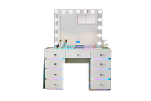 LR-003 vanity with RGB accent lighting, background removed