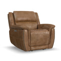 Flexsteel Beau Fabric Power Recliner with Power Headrest