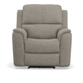 Henry Fabric Power Recliner with Power Headrest & Lumbar in Fog