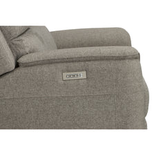 Henry Fabric Power Recliner with Power Headrest & Lumbar in Fog