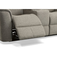 Henry Fabric Power Reclining Sofa with Power Headrests & Lumbar in Fog