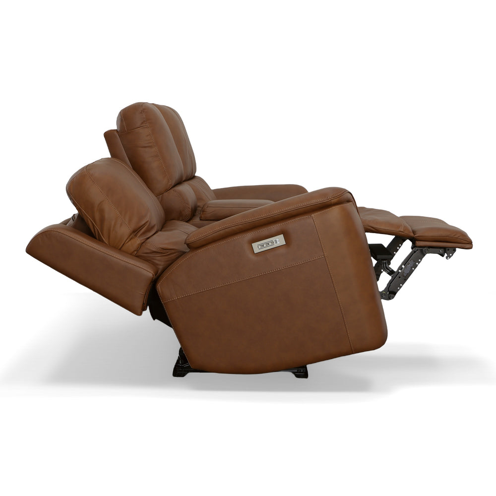 Henry Power Reclining Loveseat with Power Headrests & Lumbar