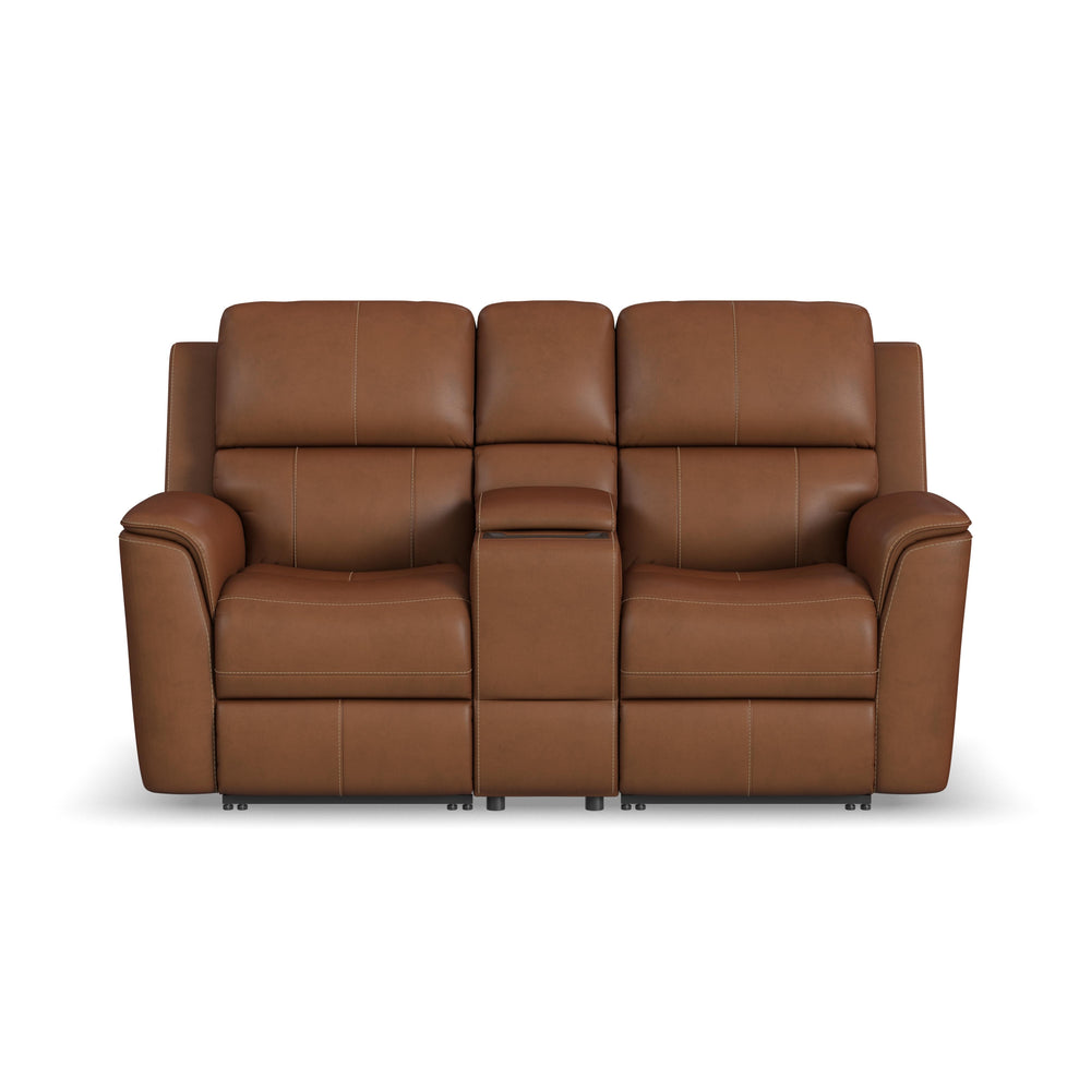 Henry Power Reclining Loveseat with Power Headrests & Lumbar