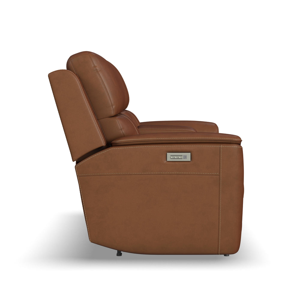 Henry Power Reclining Loveseat with Power Headrests & Lumbar