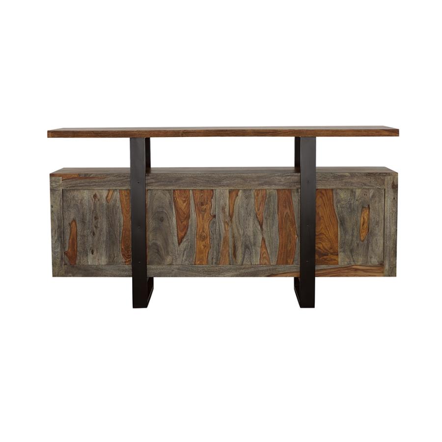 Edge River Wood 4-door Solid Wood Sideboard Buffet