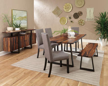 Edge River Wood 4-door Solid Wood Sideboard Buffet