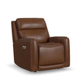 Alister Sedona Leather Power Gliding Recliner with Power Headrest & Lumbar