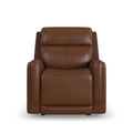 Alister Sedona Leather Power Gliding Recliner with Power Headrest & Lumbar