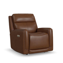 Alister Sedona Leather Power Gliding Recliner with Power Headrest & Lumbar