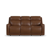 Alister Sedona Leather Power Gliding Sofa with Power Headrests & Lumbar