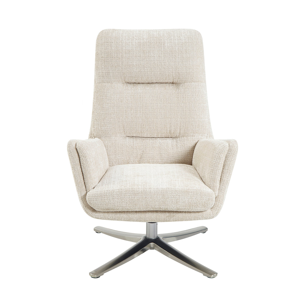 Parker Swivel Chair with Ottoman