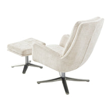 Parker Swivel Chair with Ottoman
