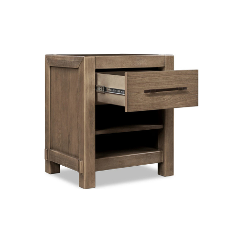 Rosewood 1 Drw Nightstand - Hrvst Wood alternate view