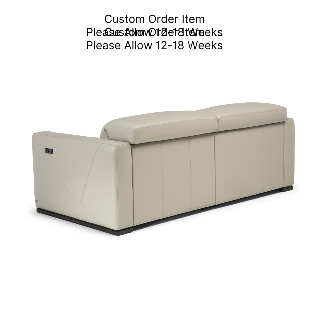 BALTIMORA Power Dual Recliner Love Seat by Natuzzi