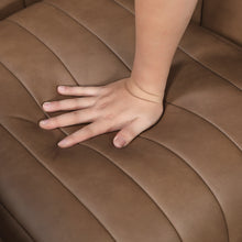 Metro Dark Brown Leather Swivel Chair
