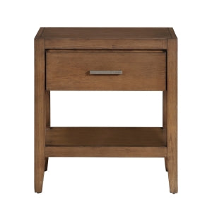 Evans 4pc Queen Bedroom Set (Queen Bed+ Nightstand +Dresser+ Mirror)