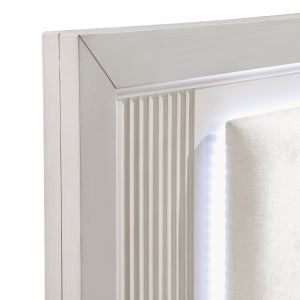 Florence Panel Bed w/ LED Lights