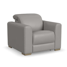 Aurora Ash Leather Power Recliner