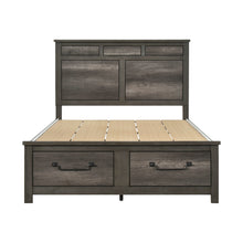 Lenior (3) Queen Platform Bed with Footboard Storage - view 6