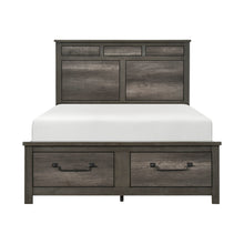 Lenior Queen Platform Bed with Footboard Storage