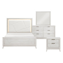Asteria 4pc Bedroom Set (Queen Bed, Dresser, Mirror & Nightstand)