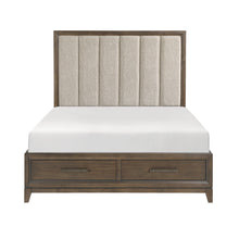 Cambridge Queen Platform Bed with Footboard Storage