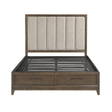 Cambridge Queen Platform Bed with Footboard Storage