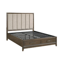 Cambridge Queen Platform Bed with Footboard Storage