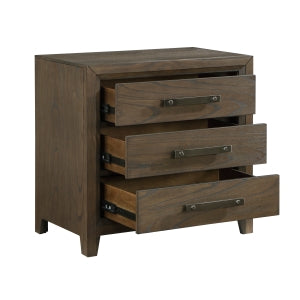 Cambridge 4pc Set (Queen Bed+Nightstand+Dresser+Mirror)