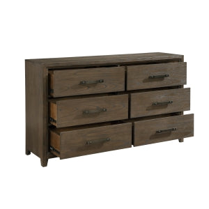 Cambridge 4pc Set (Queen Bed+Nightstand+Dresser+Mirror)