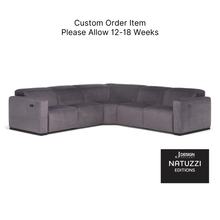 BALTIMORA Power Dual Recliner 5pc Sectional by Natuzzi