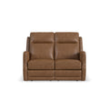 Flexsteel Maxwell Leather Power Reclining Loveseat